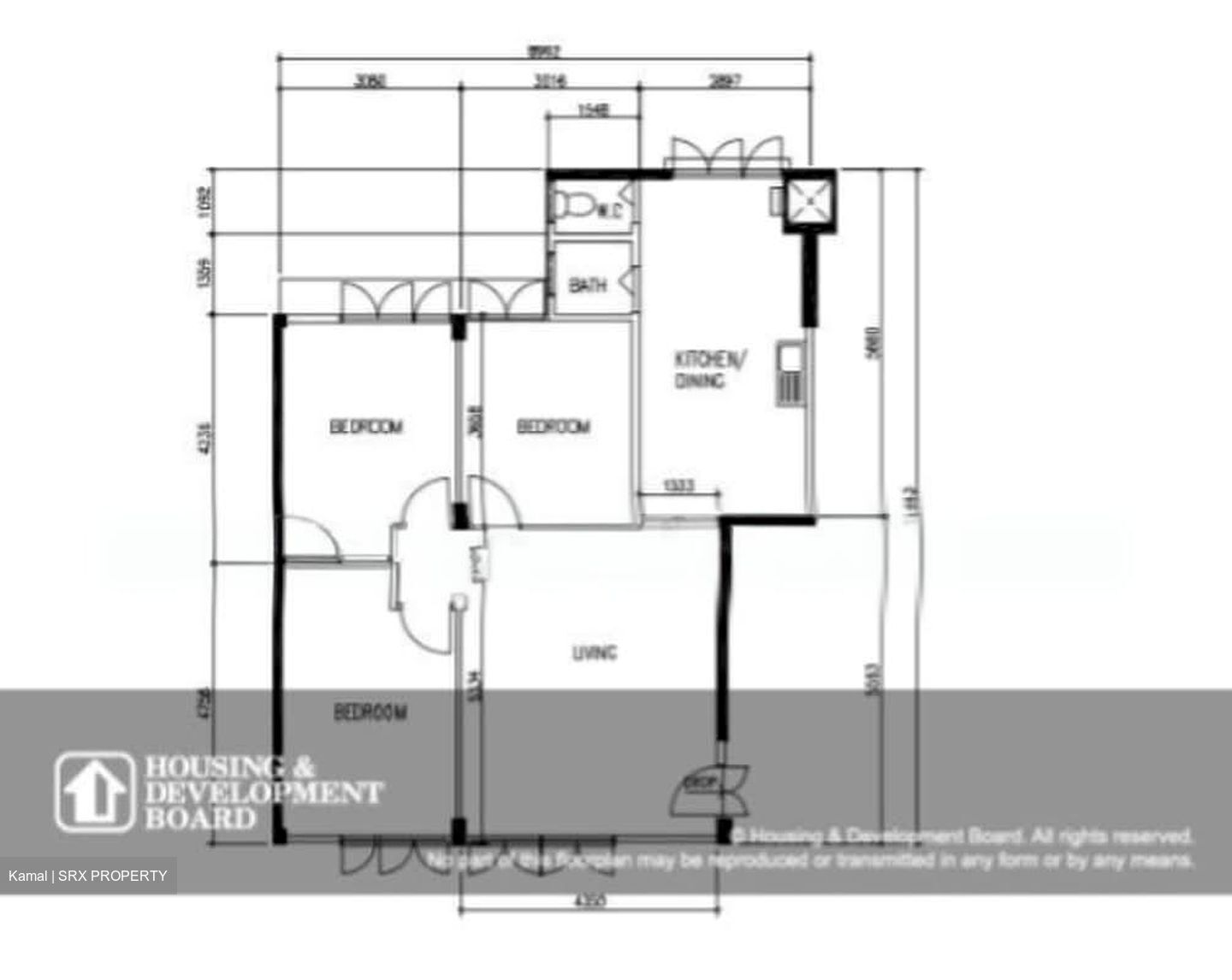Blk 5 Bedok South Avenue 2 (Bedok), HDB 4 Rooms #585453251